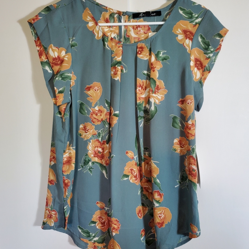 Alice Blue Blouse